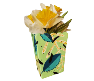 Porter Ranch Leafy Vase