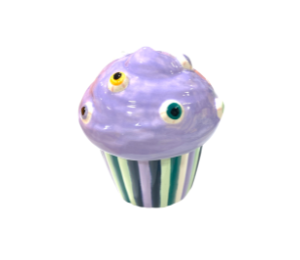 Porter Ranch Eyeball Cupcake