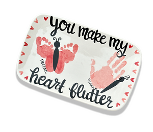 Porter Ranch Heart Flutter Print