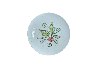 Porter Ranch Holly Salad Plate
