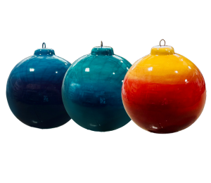 Porter Ranch Jewel Toned Ombre Ornament