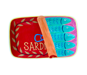 Porter Ranch Sardines Dinner Plate
