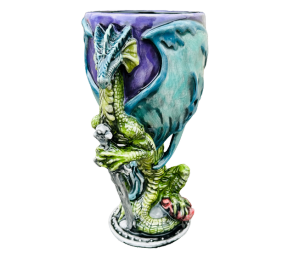 Porter Ranch Antique Dragon Goblet