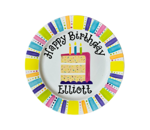 Porter Ranch Birthday Cake Plate