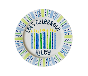Porter Ranch Let's Celebrate Plate